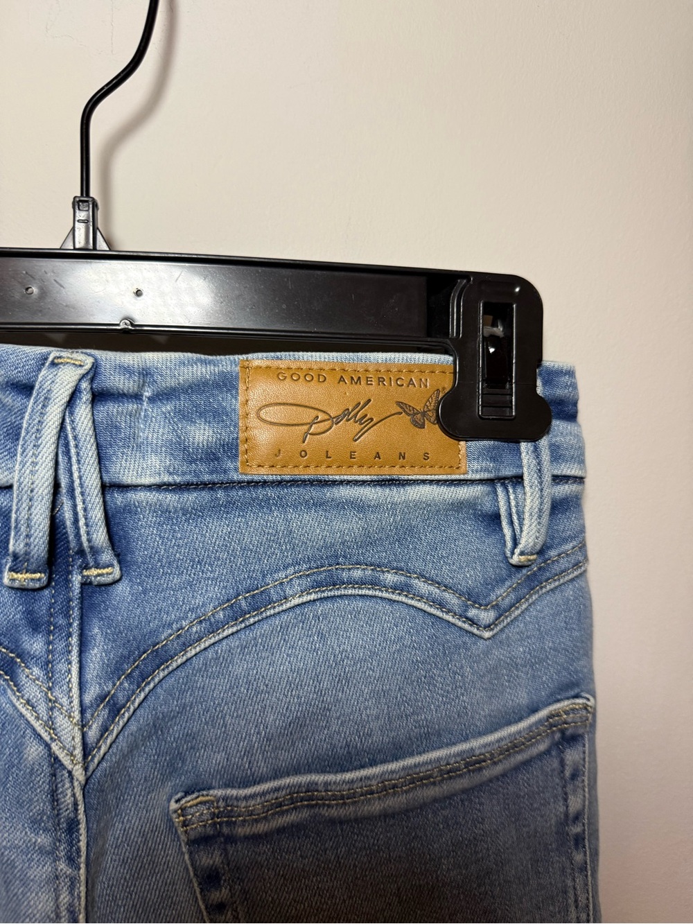 NWT Good American + Dolly Joleans Flare denim jeans. 2/26 - Picture 7 of 10